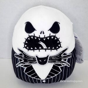 🎃 JACK SKELLINGTON 💀 Open Mouth Disney NBC X Squishmallow Halloween 2024 ☆ NWT
